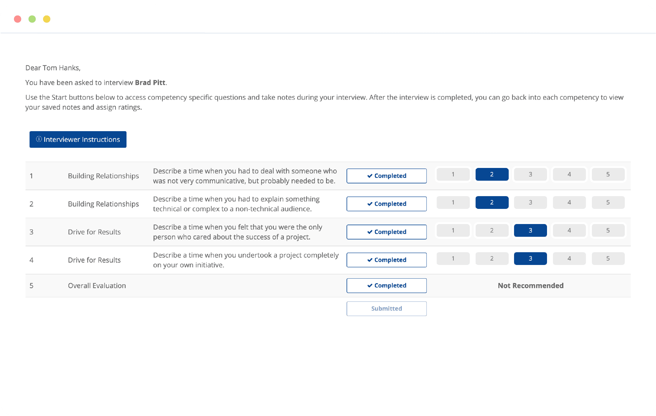 Digital Interview Guides preview